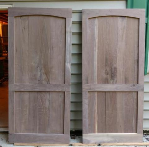 Black Walnut doors